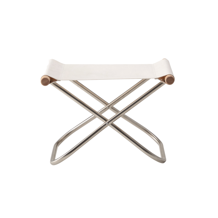 NY Chair X Ottoman by Takeshi Nii, White