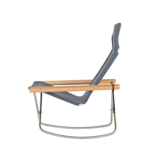 NY Rocking Chair X by Takeshi Nii, Gray - Gessato Design Store