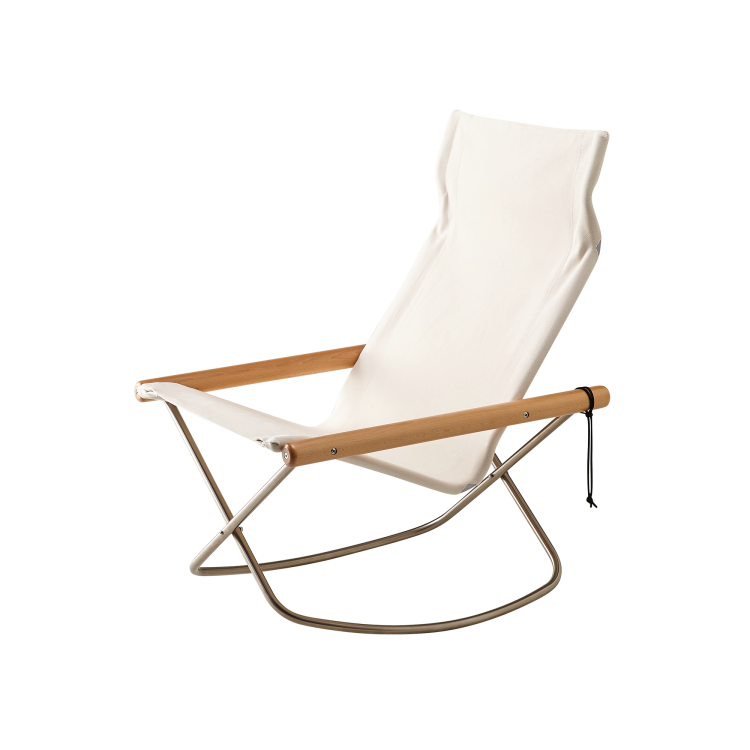 NY Rocking Chair X by Takeshi Nii, White