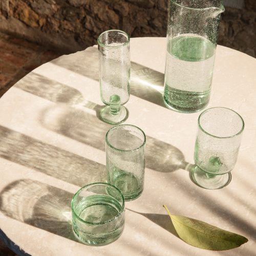 Oli Water Glass, Tall - Gessato Design Store