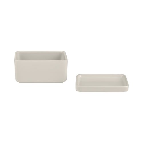 Pilar Butter Dish / Condiment or Snack Server - Gessato Design Store