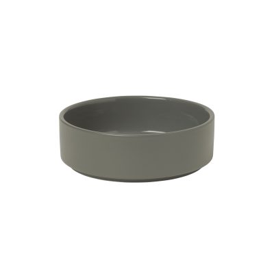 Pilar Stoneware Shallow Bowls Set of 4 - Gessato Design Store