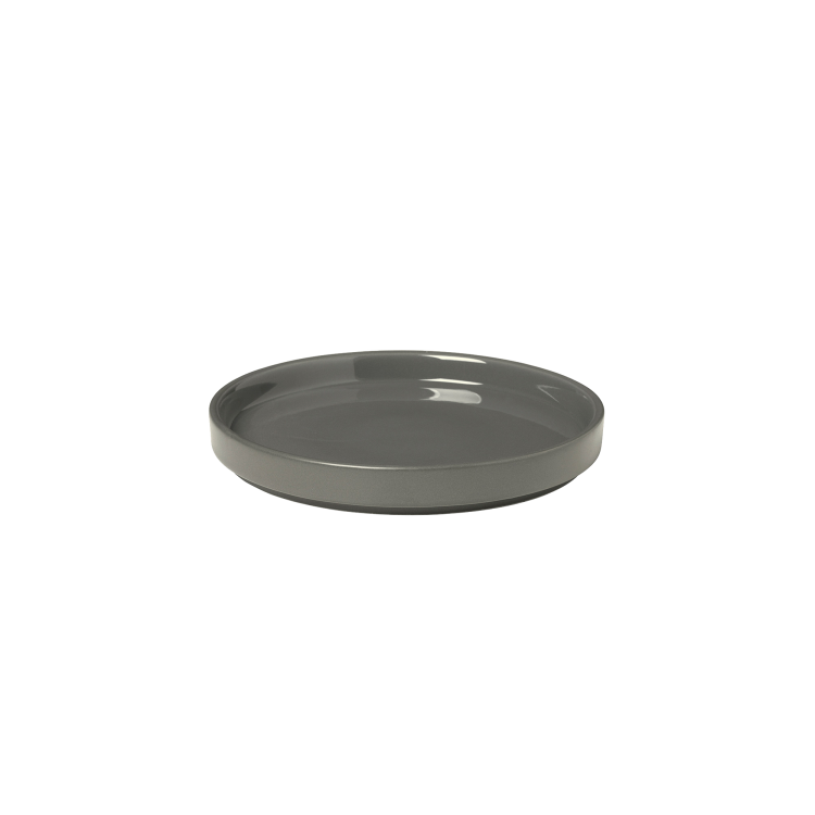 Pilar Stoneware Snack Plates, Set of 4