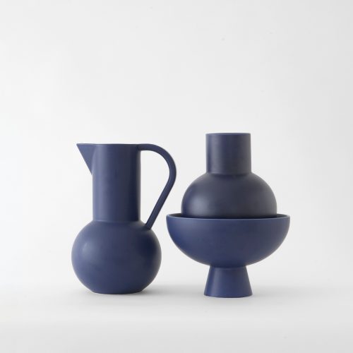 Raawii Strøm Jug, Blue - Gessato Design Store