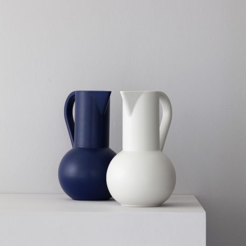 Raawii Strøm Jug, Blue - Gessato Design Store