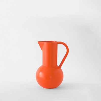 Raawii Strøm Jug, Vibrant Orange - Gessato Design Store
