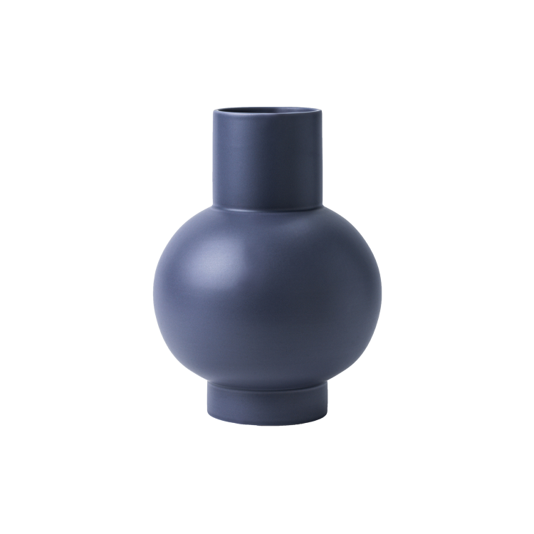 Raawii Strøm Vase, Blue
