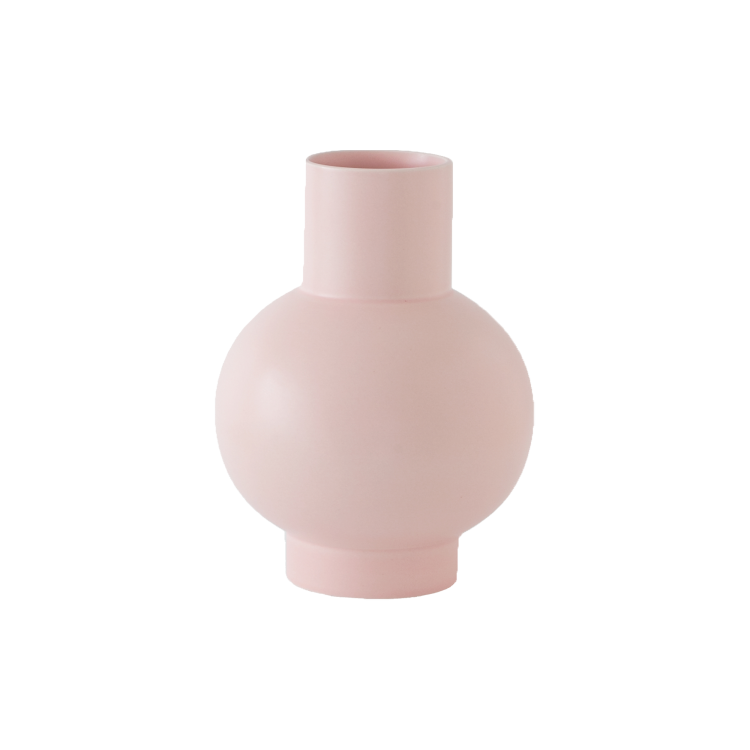 Raawii Strøm Vase, Coral Blush