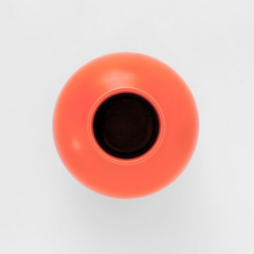 Raawii Strøm Vase, Vibrant Orange - Gessato Design Store