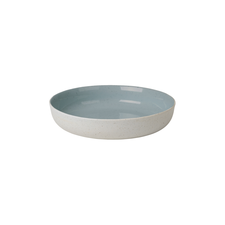 Sablo Ceramic Stoneware Deep Plate Set of 4
