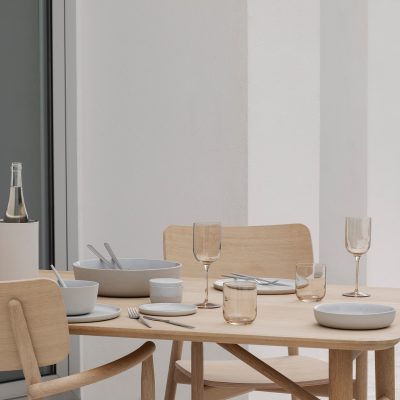 Sablo Ceramic Stoneware Dinner Plates, Set of 4 - Gessato Design Store