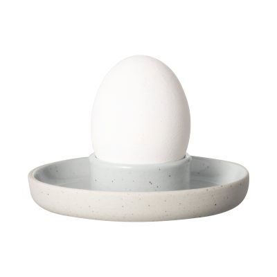 Sablo Ceramic Stoneware Egg Cup With Base, Set of 2 - Gessato Design Store