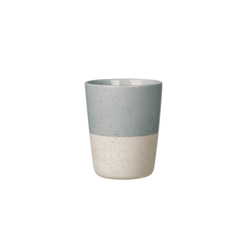 Sablo Ceramic Stoneware Handleless Mug, Set of 4 - Gessato Design Store