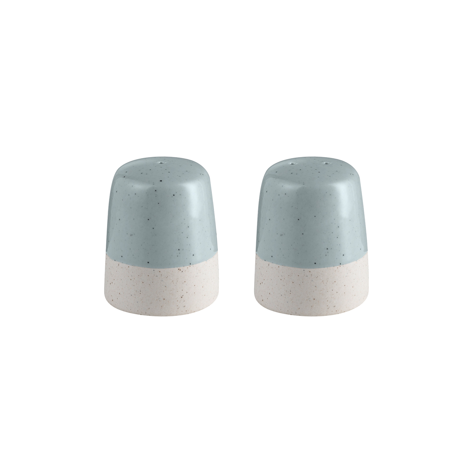 Sablo Ceramic Stoneware Salt and Pepper Shaker Set - Gessato Design Store