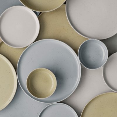 Sablo Ceramic Stoneware Snack Bowls, Set of 4 - Gessato Design Store