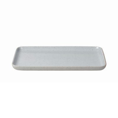 Sablo Ceramic Stoneware Snack Plates Large, Set of 4 - Gessato Design Store