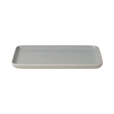 Sablo Ceramic Stoneware Snack Plates Large, Set of 4 - Gessato Design Store