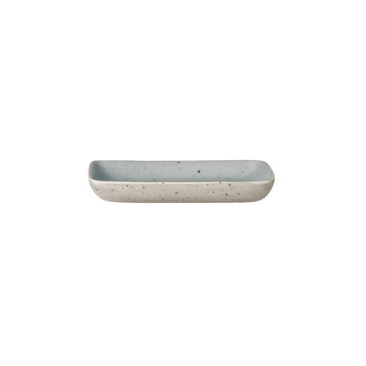Sablo Ceramic Stoneware Snack Plates Small, Set of 4