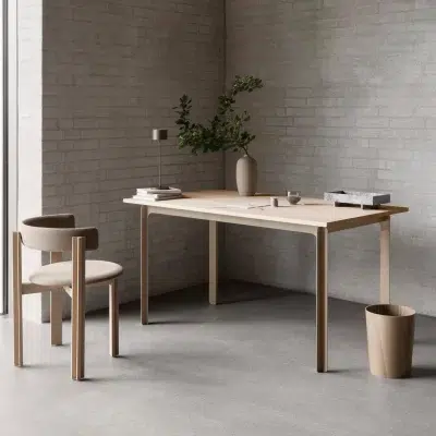 Wilo Wooden Wastebasket, Round - Gessato Design Store