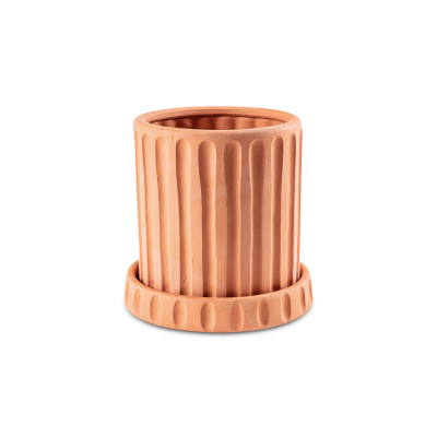 Magna Graecia Terracotta Planter Dorico - Gessato Design Store