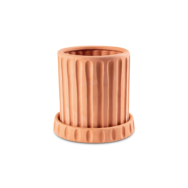 Magna Graecia Terracotta Planter Dorico