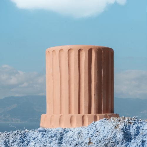 Magna Graecia Terracotta Planter Dorico - Gessato Design Store