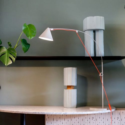 Ayno Table Lamp - Grey - Gessato Design Store