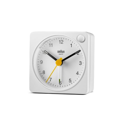 BC02X Braun Classic Analogue Travel Alarm Clock - Gessato Design Store