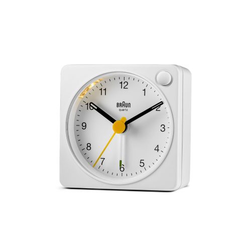 BC02X Braun Classic Analogue Travel Alarm Clock - Gessato Design Store