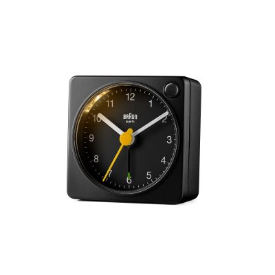 BC02X Braun Classic Analogue Travel Alarm Clock - Gessato Design Store