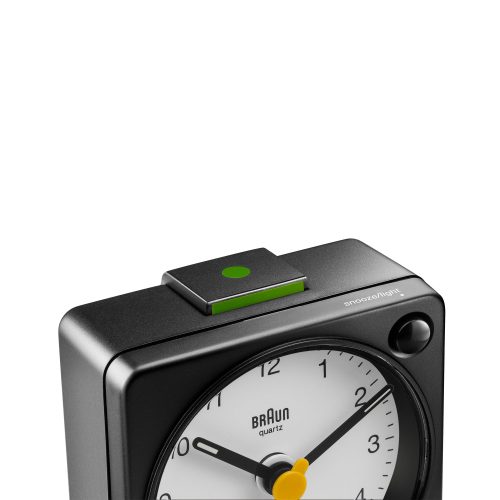 BC02X Braun Classic Analogue Travel Alarm Clock - Gessato Design Store