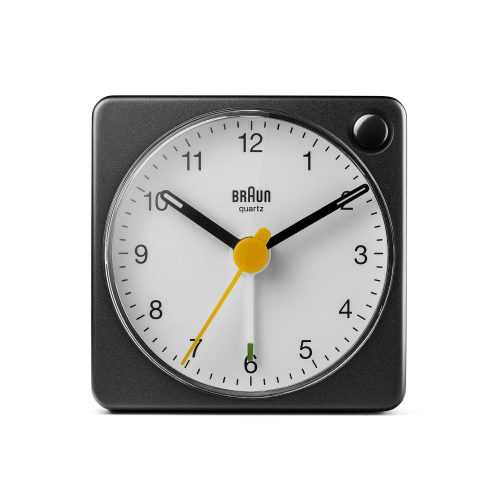 BC02X Braun Classic Analogue Travel Alarm Clock - Gessato Design Store