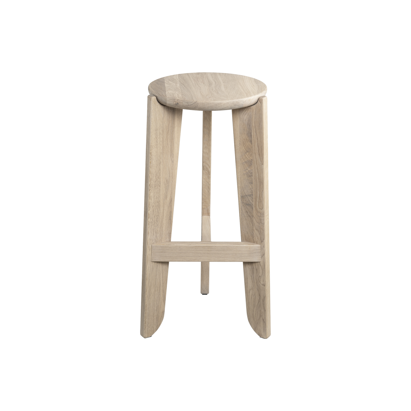 Eli Oak Bar Stool - Gessato Design Store