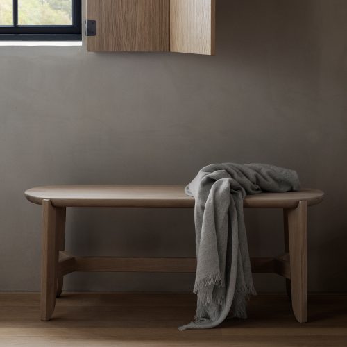 Eli Oak Bench - Gessato Design Store