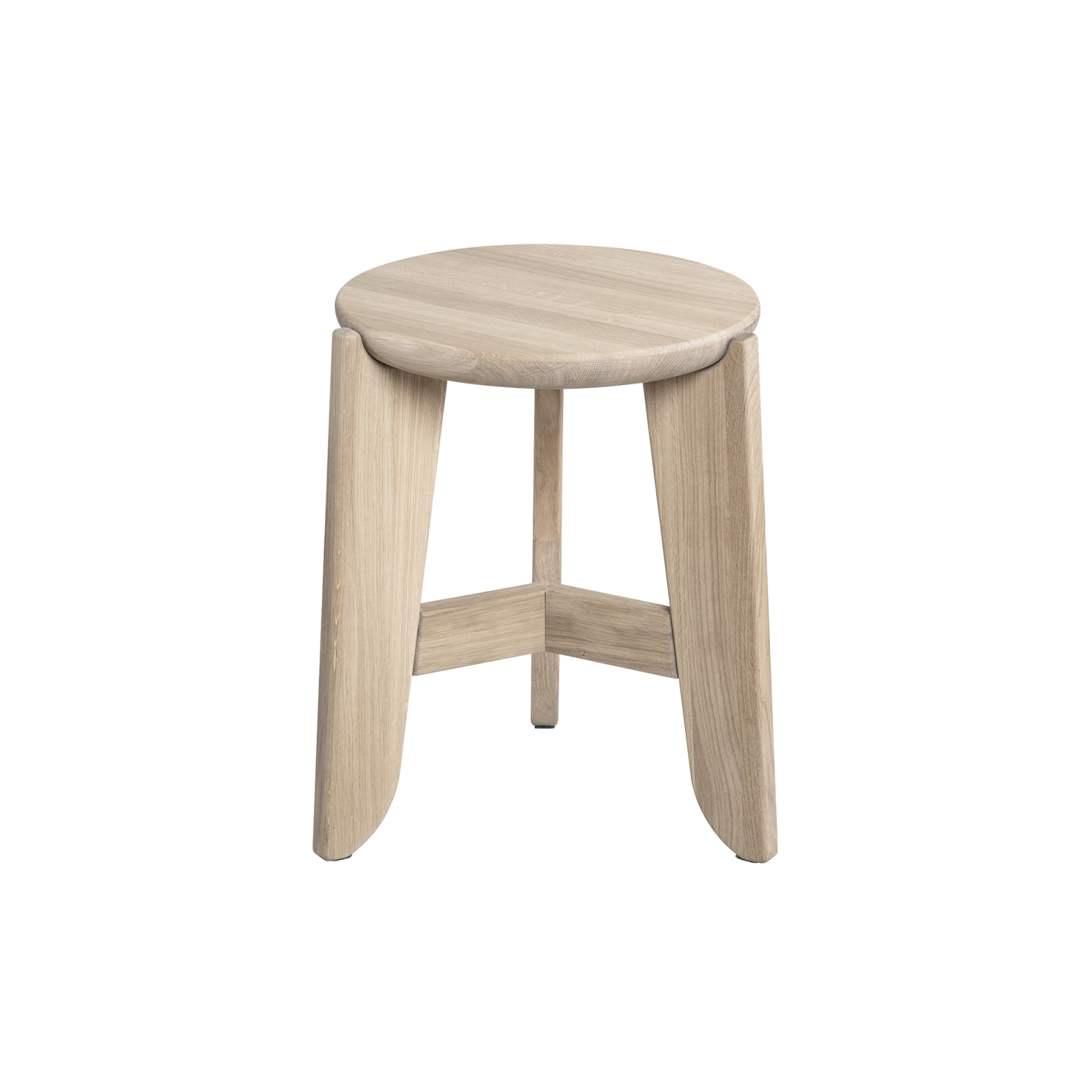 Eli Oak Stool - Gessato Design Store