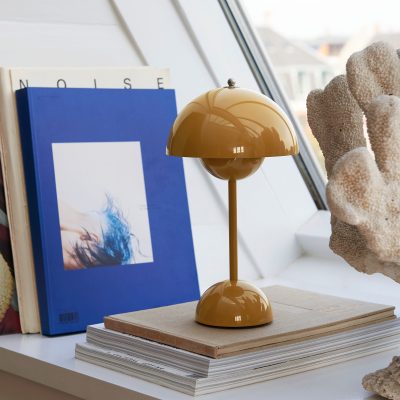 Flowerpot Portable Table Lamp VP9 - Gessato Design Store