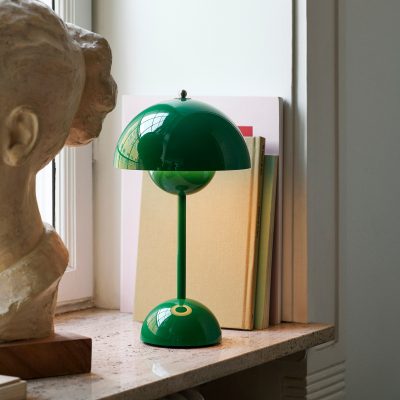 Flowerpot Portable Table Lamp VP9 - Gessato Design Store