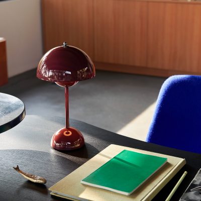 Flowerpot Portable Table Lamp VP9 - Gessato Design Store