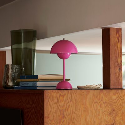Flowerpot Portable Table Lamp VP9 - Gessato Design Store
