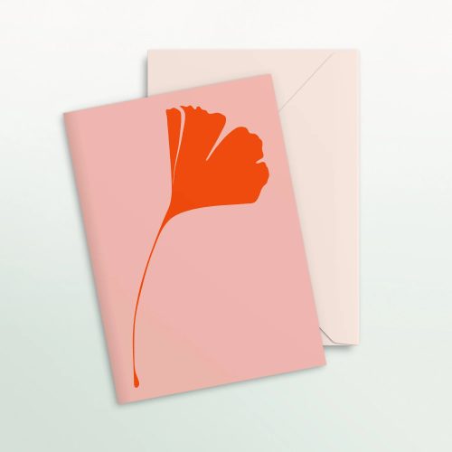 Gingko Pop Notecard - No.1 - Gessato Design Store