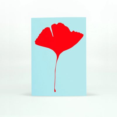 Gingko Pop Notecard - No.2 - Gessato Design Store