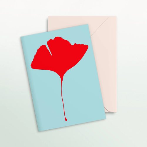 Gingko Pop Notecard - No.2 - Gessato Design Store