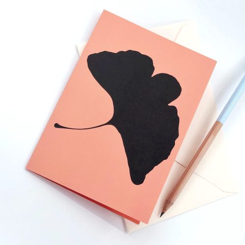 Gingko Pop Notecard - No.3 - Gessato Design Store