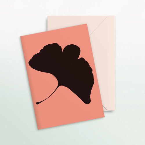 Gingko Pop Notecard - No.3 - Gessato Design Store