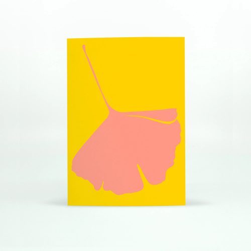 Gingko Pop Notecard - No.4 - Gessato Design Store