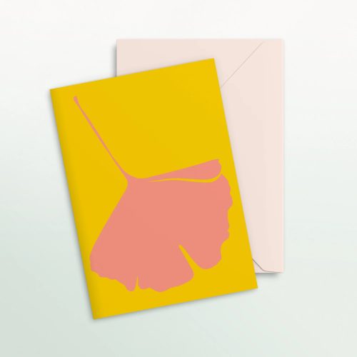 Gingko Pop Notecard - No.4 - Gessato Design Store