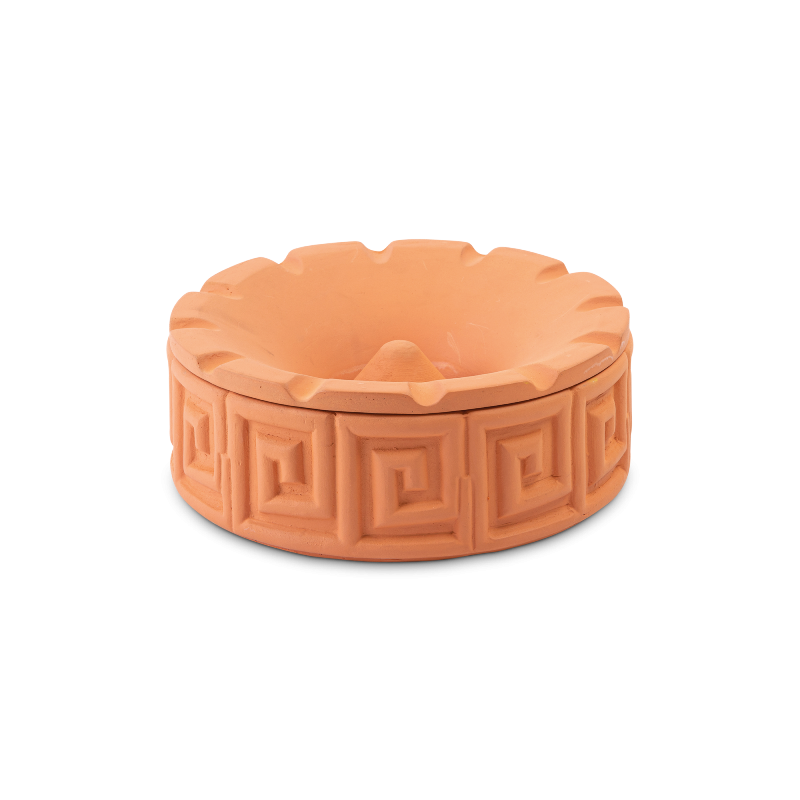 Magna Graecia Terracotta Ashtray Greche - Gessato Design Store