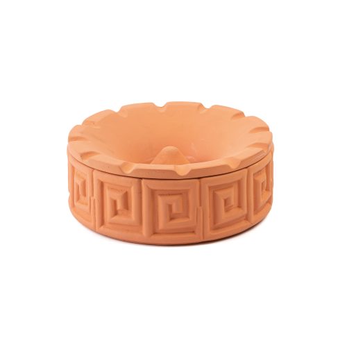 Magna Graecia Terracotta Ashtray Greche - Gessato Design Store