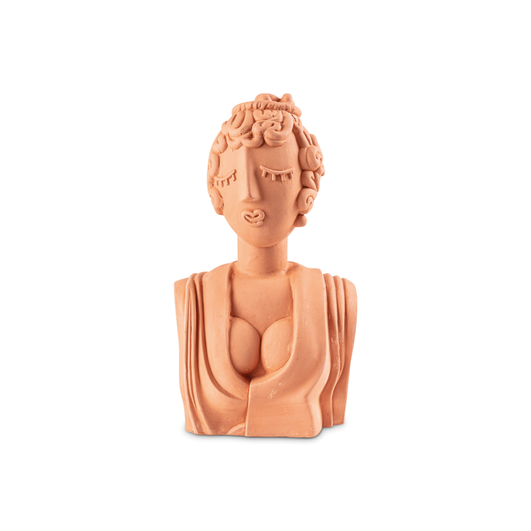 Magna Graecia Terracotta Bust Poppea