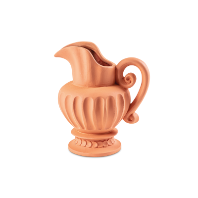 Magna Graecia Terracotta Carafe - Gessato Design Store